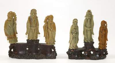 Bild Nr.2: 129-2077 Fu, Lu, Shou: (Asiatika, Skulpturen - Plastiken)