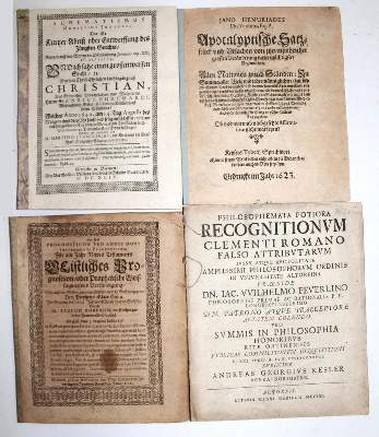 Bild Nr.2: 129-208 Sammlung: (Alte Drucke, Handschriften und Theologie)
