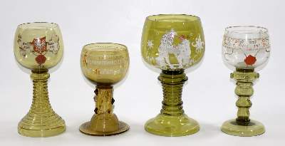 Bild Nr.1: 129-2100 Prächtiger Weinrömer: (Glas)