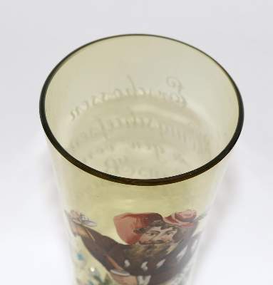 Bild Nr.2: 129-2103 Schützenglas, Schützenpokal.: (Glas)