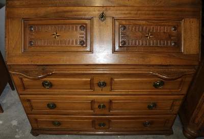 Bild Nr.26: 129-2109 Barocker Schreibsekretaire.: (Möbel)