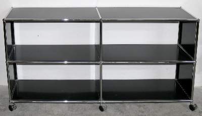 Bild Nr.1: 129-2123 USM Haller Paar Sideboards.: (Möbel)