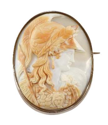 Bild Nr.1: 129-2168 Athena/Minerva.: (Schmuck, Anhänger, Gemmen und Kameen)