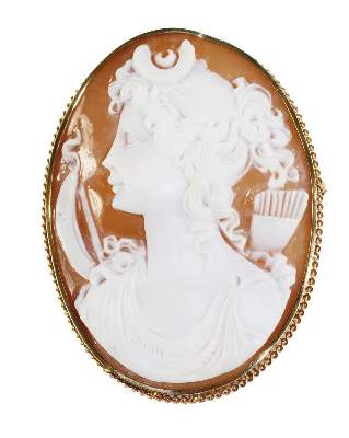 Bild Nr.1: 129-2184 Diana Göttin: (Schmuck, Anhänger, Gemmen und Kameen)