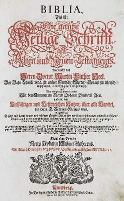Bild Nr.2: 129-22 Biblia germanica.: (Bibeln)