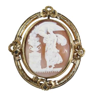 Bild Nr.1: 129-2213 Hebe u. Zeus.: (Schmuck, Anhänger, Gemmen und Kameen)