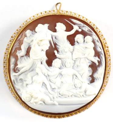 Bild Nr.1: 129-2245 Prachtgemme: (Schmuck, Anhänger, Gemmen und Kameen)