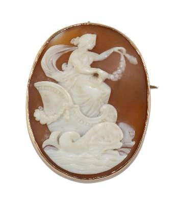Bild Nr.1: 129-2260 Triumph der Galatea.: (Schmuck, Anhänger, Gemmen und Kameen)
