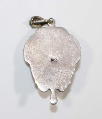 Bild Nr.2: 129-2274 Jugendstil Brosche: (Schmuck, Anhänger)