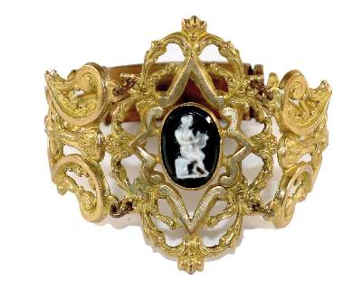 Bild Nr.1: 129-2298 Antikes Armband: (Schmuck, Armbänder und Armreifen, Gemmen und Kameen)