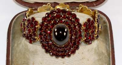 Bild Nr.3: 129-2300 Granatband: (Schmuck, Armbänder und Armreifen)