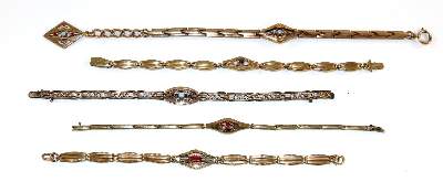 Bild Nr.1: 129-2301 Jugendstilarmbänder: (Schmuck, Armbänder und Armreifen)