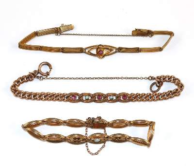 Bild Nr.2: 129-2301 Jugendstilarmbänder: (Schmuck, Armbänder und Armreifen)
