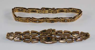Bild Nr.2: 129-2302 Jugendstilarmbänder.: (Schmuck, Armbänder und Armreifen)