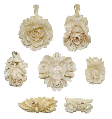 Bild Nr.1: 129-2308 Beinschmuck, Rosen,: (Schmuck)