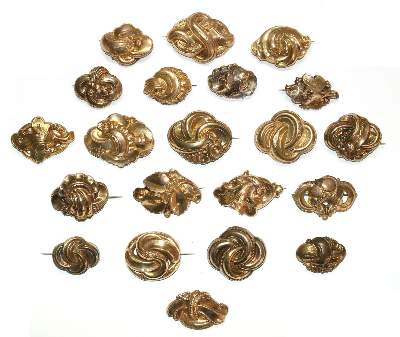 Bild Nr.1: 129-2314 Biedermeierbroschen.: (Schmuck, Broschen)