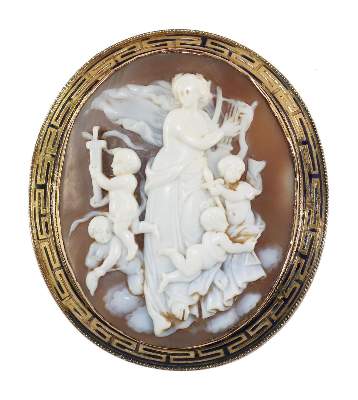 Bild Nr.1: 129-2338 Allegory: (Schmuck, Broschen, Gemmen und Kameen)