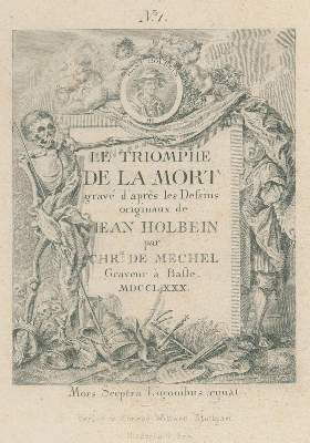 Bild Nr.1: 129-236 Mechel,Ch.: (Totentanz, Holbein)