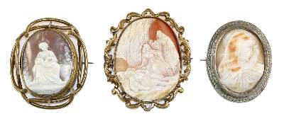Bild Nr.1: 129-2371 Biblisch.: (Schmuck, Broschen, Gemmen und Kameen)