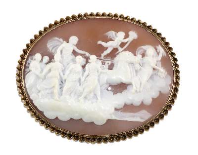 Bild Nr.1: 129-2387 Der Triumph von Apollo: (Schmuck, Broschen, Gemmen und Kameen)