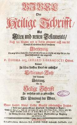 Bild Nr.1: 129-24 Biblia germanica.: (Bibeln)