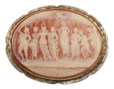 Bild Nr.1: 129-2441 Frühling, Primavera.: (Schmuck, Broschen, Gemmen und Kameen)