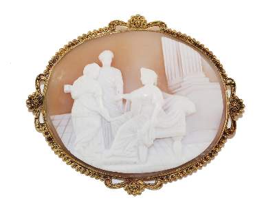 Bild Nr.1: 129-2457 Griechische: (Schmuck, Broschen, Gemmen und Kameen)