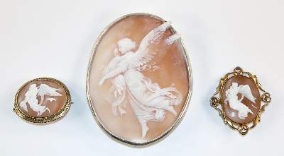 Bild Nr.1: 129-2458 Guardian Angel.: (Schmuck, Broschen, Gemmen und Kameen)
