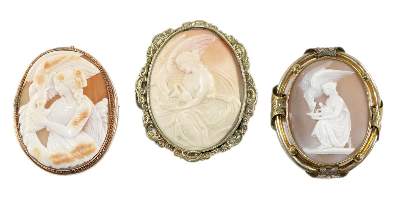 Bild Nr.1: 129-2459 Hebe den Gott: (Schmuck, Broschen, Gemmen und Kameen)