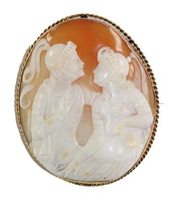 Bild Nr.1: 129-2503 Mars u. Bellona.: (Schmuck, Broschen, Gemmen und Kameen)