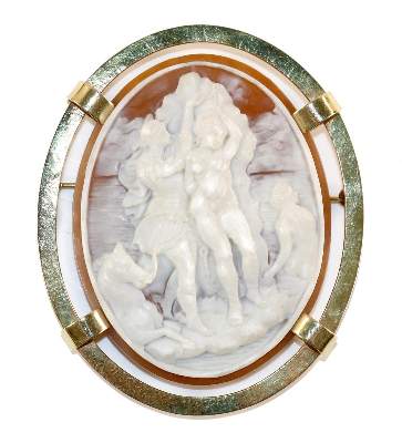 Bild Nr.1: 129-2528 Perseus bei der: (Schmuck, Broschen, Gemmen und Kameen)