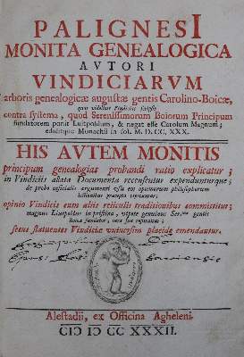 Bild Nr.1: 129-253 Palignesius (d.i. G.P.v.Spannagel).: (Genealogie und Heraldik)