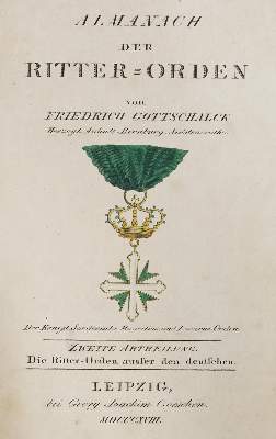 Bild Nr.2: 129-254 Gottschalck,F.: (Genealogie und Heraldik, Ritterorden)