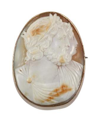 Bild Nr.1: 129-2578 Zeus u. Hera.: (Schmuck, Broschen, Gemmen und Kameen)