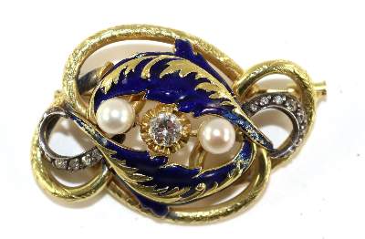 Bild Nr.1: 129-2622 Prächtige Brosche: (Schmuck, Broschen)