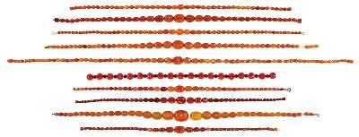 Bild Nr.1: 129-2633 Zehn Bernsteincolliers: (Schmuck, Colliers, Bernstein)