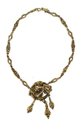 Bild Nr.1: 129-2634 Biedermeier Collier.: (Schmuck, Colliers)