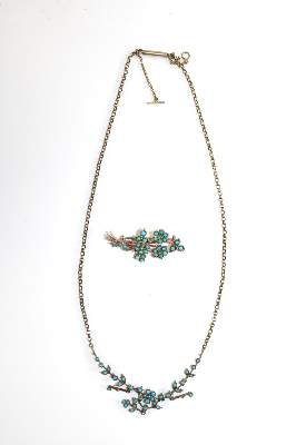 Bild Nr.1: 129-2638 Feines Historismuscollier: (Schmuck, Colliers)