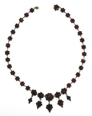 Bild Nr.2: 129-2649 Granatcollier.: (Schmuck, Colliers)