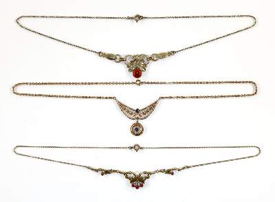 Bild Nr.1: 129-2655 Jugendstilcolliers.: (Schmuck, Colliers)