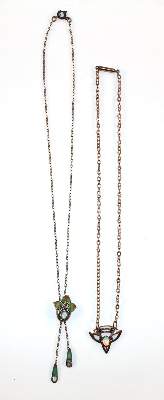 Bild Nr.2: 129-2658 Jugendstilcolliers.: (Schmuck, Colliers)