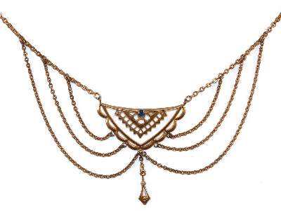 Bild Nr.1: 129-2659 Jugendstilcolliers.: (Schmuck, Colliers)