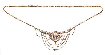 Bild Nr.2: 129-2659 Jugendstilcolliers.: (Schmuck, Colliers)