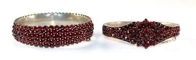 Bild Nr.1: 129-2694 Granatarmreifen: (Schmuck)