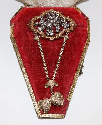 Bild Nr.2: 129-2705 Historische Prachtbrosche: (Schmuck)