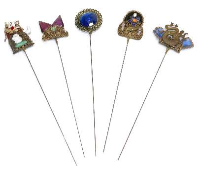 Bild Nr.1: 129-2708 Hutnadeln.: (Schmuck)