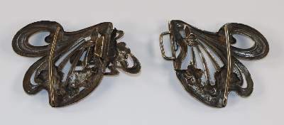 Bild Nr.3: 129-2709 Jugendstil Gürtelschnalle.: (Schmuck)