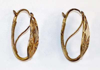 Bild Nr.2: 129-2730 Historischer Ohrschmuck: (Schmuck, Ohrringe)