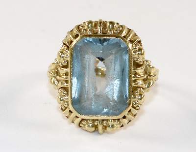 Bild Nr.1: 129-2735 Aquamarinring: (Schmuck, Ringe)