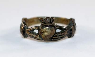 Bild Nr.1: 129-2742 Historischer Treuering.: (Schmuck, Ringe)